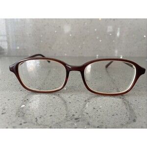 VTG ROMCO 4 1/2 - 5 3/4 Brown Unisex Square Full Rim Eyeglasses FRAMES ONLY